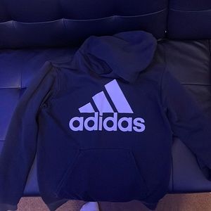 black adidas hoodie